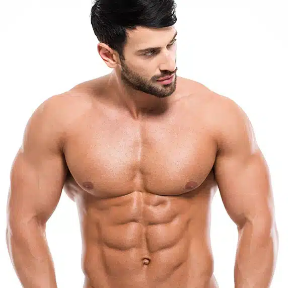  Dr. Steinbrech can perform muscle implant surgeries in just 90 minutes.